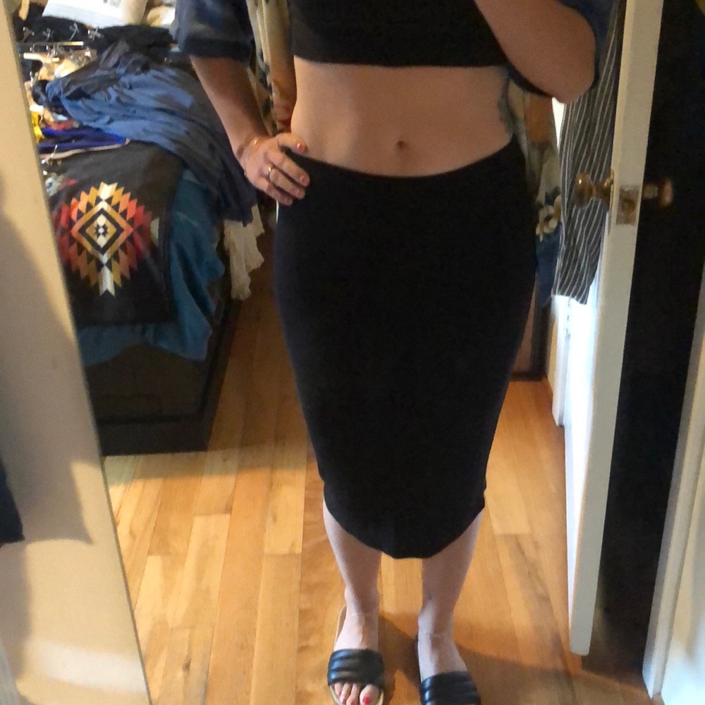 Black Pencil Skirt